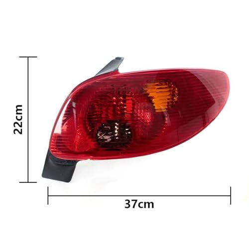 Feu arrière gauche Peugeot 206 2002-2006 feu clignotant 6350S0
