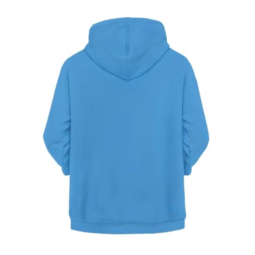 Xoenoiee Hoodies for Teen Girls Boys Hooded Pullover Sweatshirts with Pockets Zip Up Jacket for Kids2
