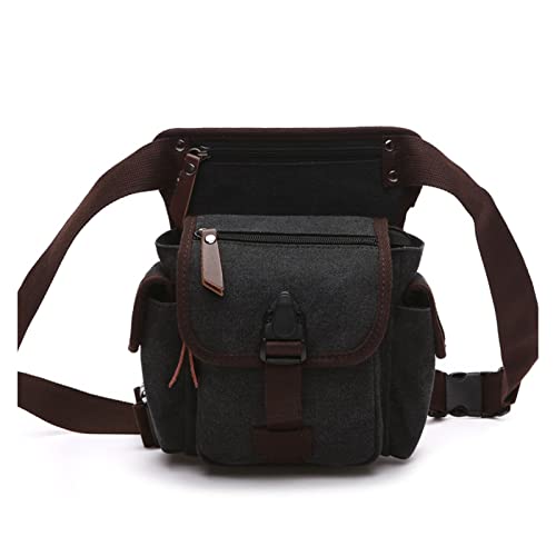 Backpack Computer Backpack Canvas Backpack Fashion Trend Canvas Backpack Men's British Style Men's Backpack (Color : Brown, Size : A)