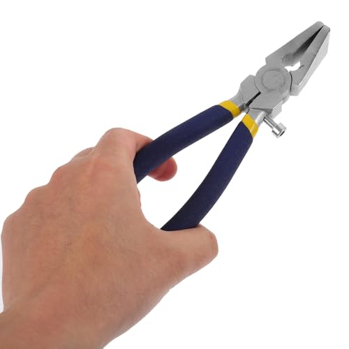 Alicates punta plana para romper vidrio de 8 pulgadas y hacer mosaicos 5