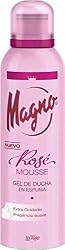 Magno - Gel de Ducha en Espuma Rosé - Con aceite de Almendra - Textura Mousse - 200ml