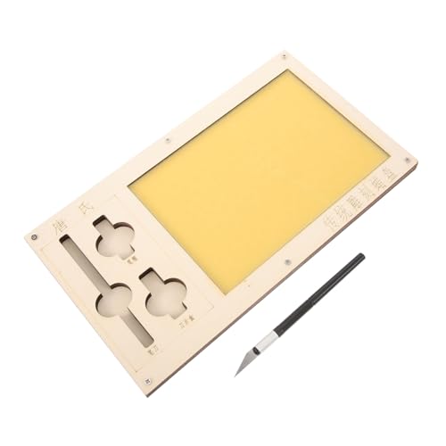 ARTIBETTER Wax Palette Paper Cutting Student Carving Tool Wood Carving Tray Art Cutting Tool