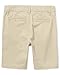 The Children's Place Girl's Chino Shorts, Bisquit/Black, 16 plus