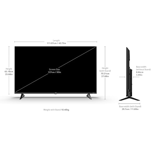 Image of acer 127 cm (50 inches) Ultra V Series 4K Ultra HD Smart QLED Google TV AR50QDVGU2875BD