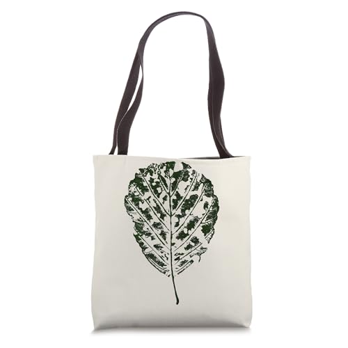 Alder- Tree Leaf/Nature Forest - Imprint Tote Bag