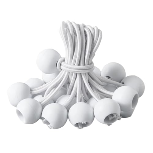 Cuerdas elásticas con bola de látex resistente para fijar carpas sin esfuerzo