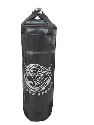 Image of Byson The Champ Boxing Kit Set for Men and Adult (36inch Punching Bag,12OZ Boxing Gloves,Chain and Hand Wrap) Heavy Bag