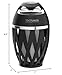 TikiTunes Portable Bluetooth 5.0 Indoor/Outdoor Wireless Speaker, LED Torch Atmospheric Lighting Effect, 5-Watt Audio USB Speaker, 2000 mAh Battery for iPhone/iPad/Android