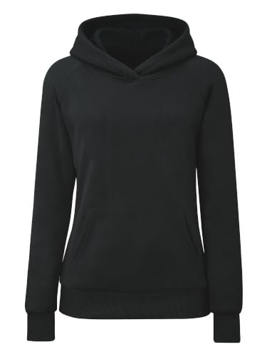 Image of Novastellara Hoodies for Women Winter Sweatshirt With Pockets(bk,s) Black