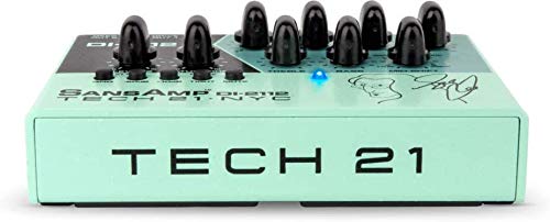 ベース TECH 21 SansAmp DI-2112 Tech 21 Geddy Lee DI-2112 Signature SansAmp Bass Preamp Pedal