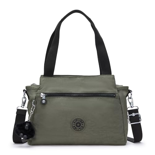 Kipling Elysia sac à bandoulière femme grand compartiment nylon léger noir