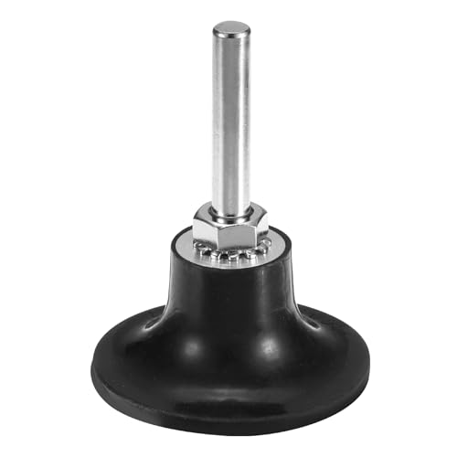 QUARKZMAN 2 Scheibenpad-Halter Schnellwechsel-Scheiben 1/4 Schaft-Halter-Mandrel für Die Grinder Schleif- und Konditionierscheiben, Schwarz