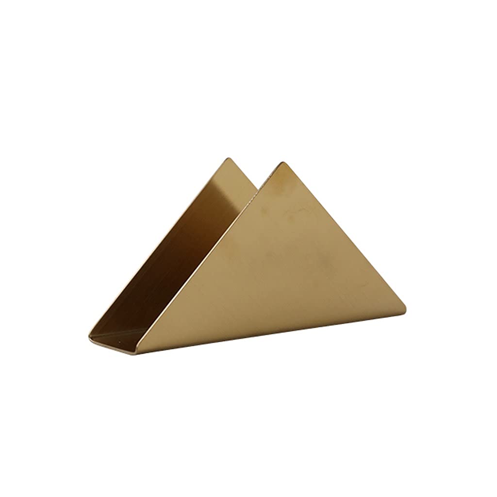 Caja de pañuelos de acero inoxidable dorado JIAYE para salón