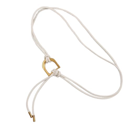 Elegant Belt For Retro Dress Lover Traditional Simple Golden Buckle Waist Cincher Graceful Tie Waist Cincher Corset