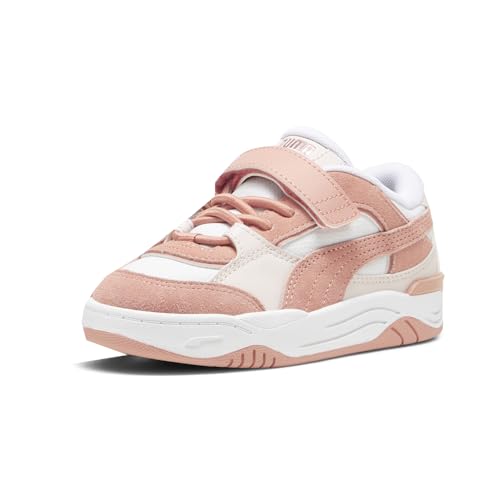 PUMA Kids Girls -180 Slip On Sneakers Shoes Casual - Pink, White2