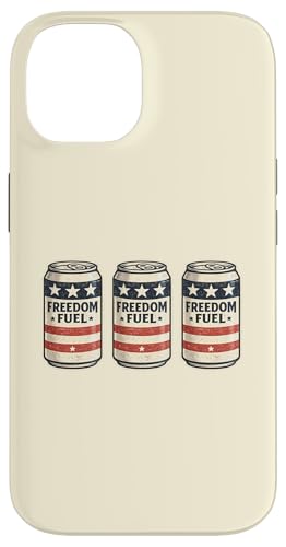 Freedom Fuel �����I�ȃr�[���� USA 7��4���̃O���t�B�b�N �X�}�z�P�[�X iPhone 14 �p