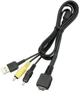 VMC-MD1 VMCMD1 USB A/V Audio Video Multi-Use Terminal Cable Cord Replacement Compatible with Select Sony Digital Cameras (Compatible Models Listed in The Description Below)