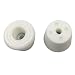 Queenbox Roller Skates Brake 2Pcs - Roller Skate Replacement Wheels, Toe Stops, White