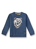 Feinfutter angeraut Sanetta Jungen Sweatshirt, Blau (Blue 50311), 92 (Herstellergröße: 092)