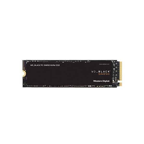 WD_BLACK SN850 de 500 GB SSD PCIe Gen. 4, hasta 7000 MB/s