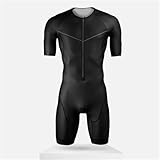 Herren Elite Kurzarm Trisuit Triathlon Tri Anzug Herren Pro Kurzarm Trisuit Kurzarm Fahrradtrikot,...