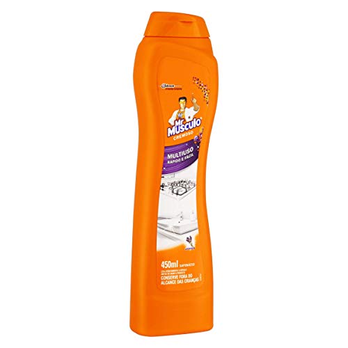 Mr. Músculo Limpador Multiuso Cremoso Lavanda 450ml