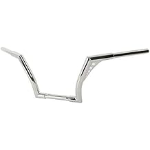 Green-L Vintage Ape Hanger 10" Rise Handlebars Fit for Custom Motorcycle Harley Sportster Heritage Softail Low Rider Street Bob 1 1/4" Handle Bar