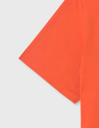 Gant Reg Shield SS T-Shirt pour Homme, Orange Profond., XXL
