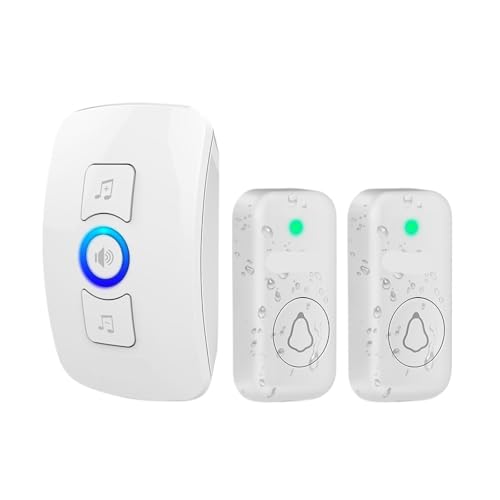 Sonnette extérieure résout les problèmes d'audition avec flash LED et volume fort - 2