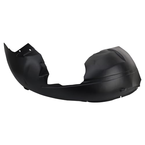 Image of TRQ Front Driver and Passenger Side Inner Fender Liner Set Compatible with 2008-2016 Chrysler Town and Country 2008-2020 Dodge Grand Caravan