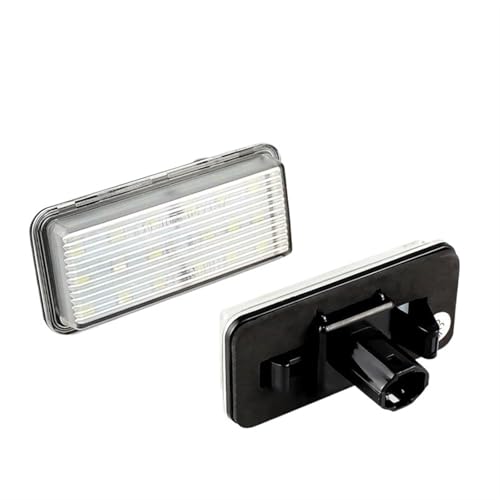 Luces de matrícula LED 12V para solucionar la luz amarilla tenue en Prado