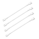 4Pcs 4Broches PWM Extension Kabel 27cm,PWM Câble Verlängerung für PC, CPU und Gehäuselüfter,Lüfter Schnittstellen Steuerkabel Pour châssis d'ordinateur, Carte mère, Lüfter Schnittstellen Steuerkabel