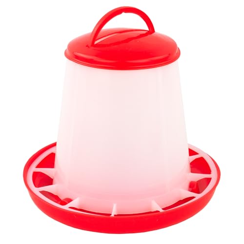 KCT Automatic Chicken Feeder 1KG Outdoor Poultry Feed Trough Hen Bird Duck Food
