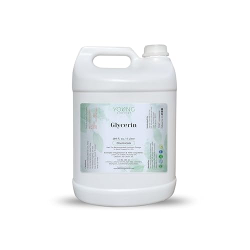 Image of Young Chemist Glycerine Pure and Unscented for Soft and Moisturized Skin, 5000 Gram, Liquid