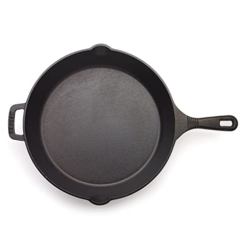 Image of Mercer Culinary Pre-Seasoned Cast Iron Skillet, 12-Inch