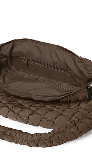 Image of ODODOS Quilted Carryall Tote Bag for Women Crossbody Hobo Lightweight Padding Shoulder Bag