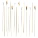 GLEAVI 5 Sets Tools Ear Bamboo Handle Goose