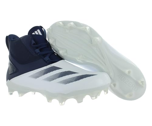 adidas Adizero Chaos Unisex Shoes Size 8.5, Color: Footwear White/Team Navy Blue/Footwear White2