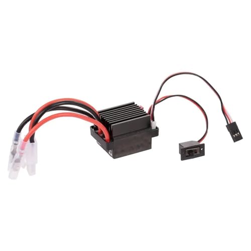 ESC cepillado 320A para coche RC 1/10 en rutas de barro y pistas exteriores con agua