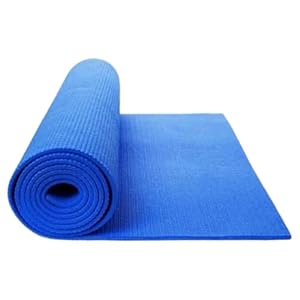 Kmxo Yoga Mat 173×61×0.6cm – Non-Slip 6mm Thick Exercise Mat with Free Carry Bag – Fitness Mat for Home Gym, Pilates, Floor Workouts, Stretching & Travel Use