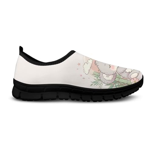 Image of Women's Loafers Slip On Slip Shoe Casual Walking Shoes Non Slip Work Shoes Mesh Athletic Sneakers