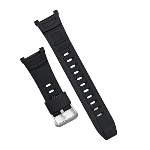 DNYXGDGSL TPUシリコンストラップ Casio PROTREKシリーズ PRW-1500 PAW-1500 PRG-130 メンズ 交換用 スポーツ 防水 樹脂 ウォッチバンド ブレスレット(Black 01 tool)