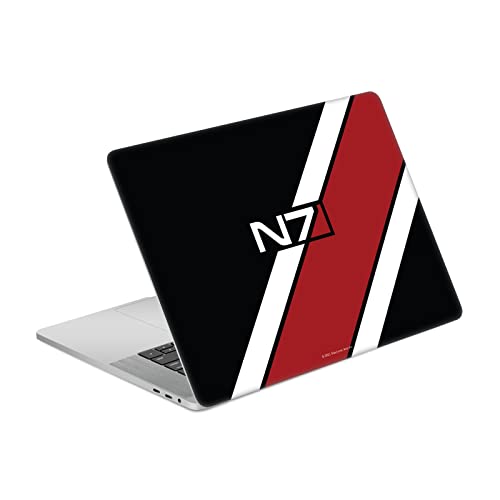 Peau vinyle anti-rayures motif Mass Effect N7 pour habillage sur mesure MacBook Pro 15.4