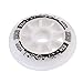 KiBcsLic 1 Replaceable Inline Skate Training Wheel Unit, White, 90mm
