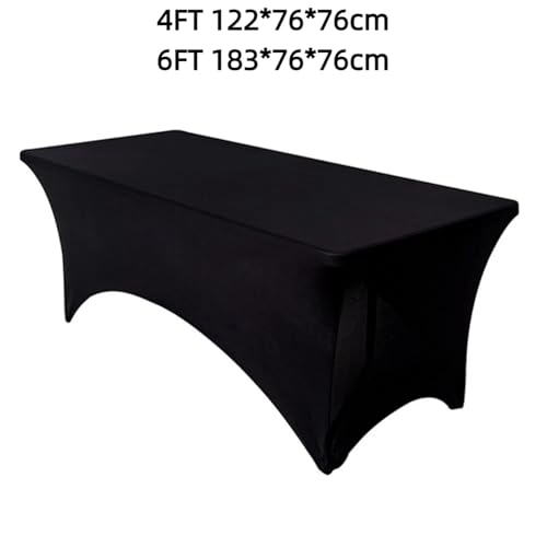 Nappe de table extensible lavable pour ajuster une housse élégante sur une table de buffet 4FT - 8