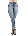 Colombian Design, Mid Waist, Butt Lift, Levanta Cola, Skinny Jeans in Washed Blue Size 5