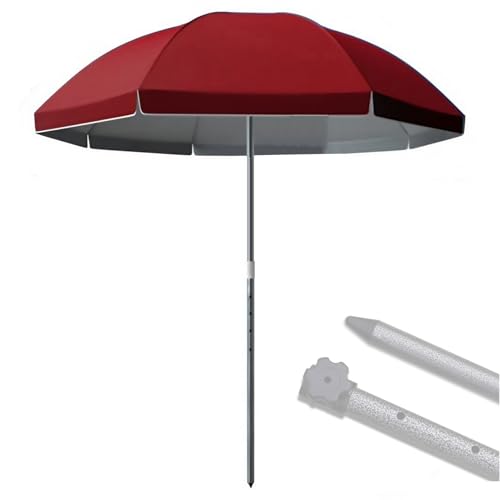 Parasol de jardin résistant au soleil 240 cm pour piscine
