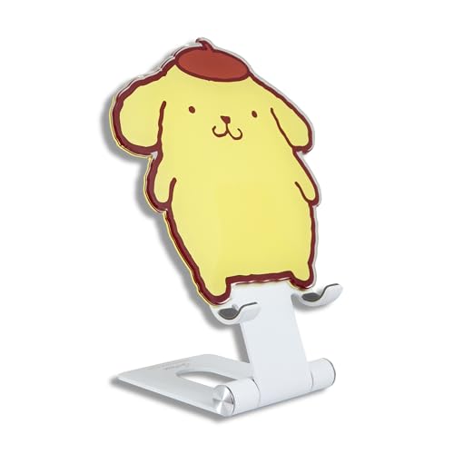 Sonix x サンリオ キャラクター スマホスタンド 調節可能 携帯ホルダー デスクスタンド ドック ポムポムプリンの商品画像（Amazon）