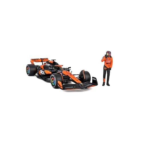 Modelo Colección Auto Diecast 1/24 F1 MCL38 Miami 2024 miniatura 3