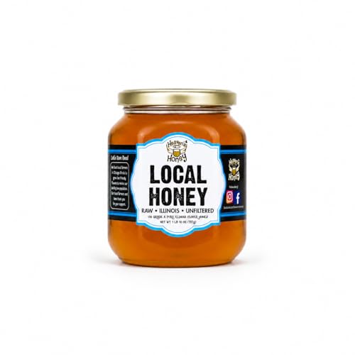Heavens Honey - Raw Pure Local Illinois Honey - Unfiltered US Grade A - 26 OZ image 5